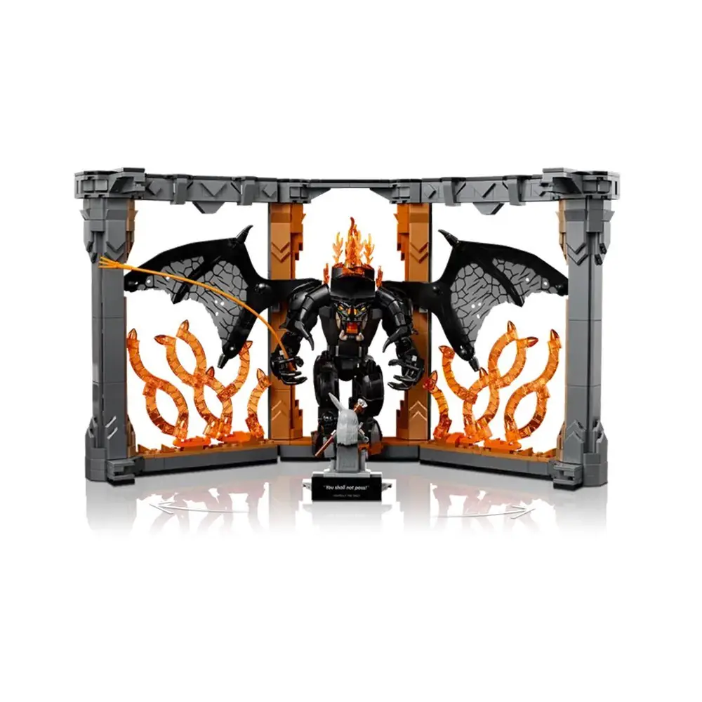 10367 Lego icons - Yüzüklerin Esi: Balrog™ lık Dekoru 1201 parça +18 yaş 5