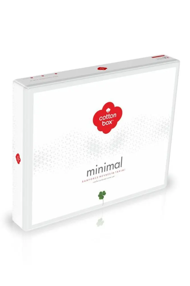 Çift Kişilik Nev Takımı Minimal  Pembe
