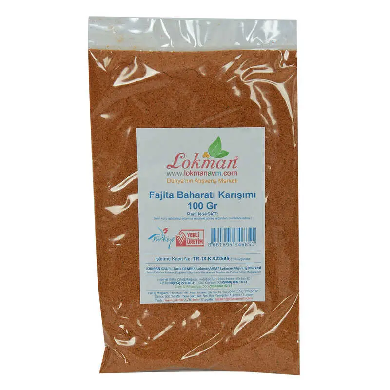 Fajita Baharatı Karışımı 100 Gr Paket 3