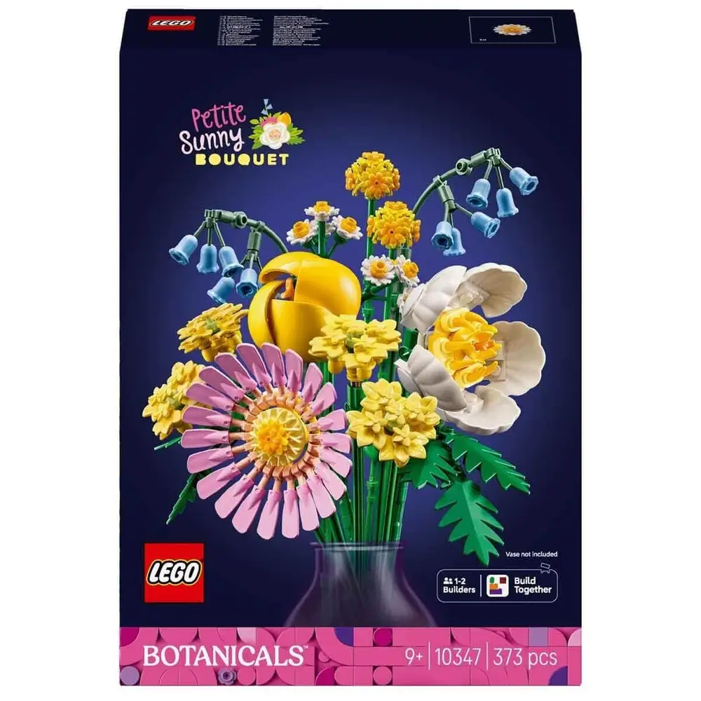 10347 Lego iconic Botanicals Pembe Çiçek Buketi 373 parça +9 yaş 6