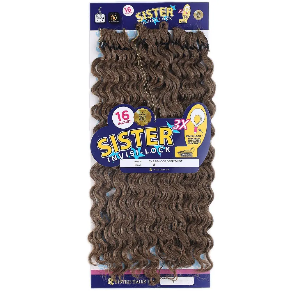 Afro Daası / Açık Kahve 8 2