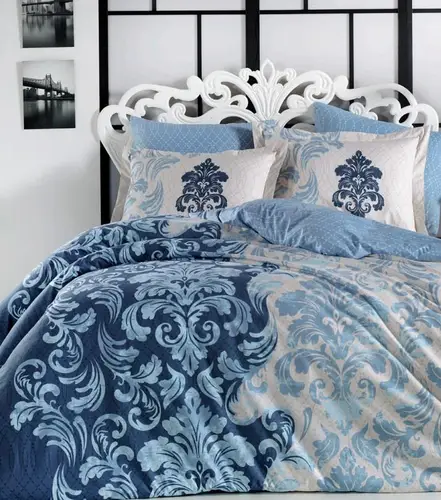Çift Kişilik Poplin Nevresim Mirella Royal