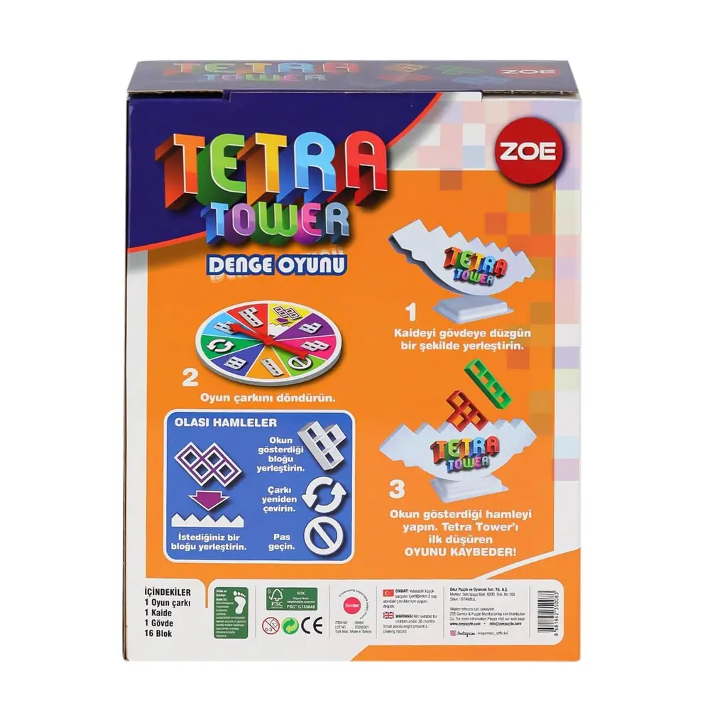 35008 Zoe Tetra Power Denge Oyunu -KS Game 2