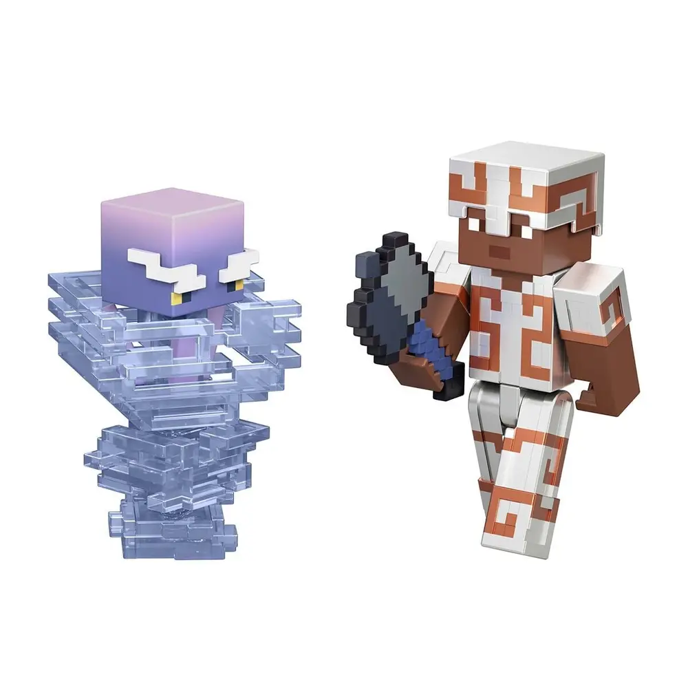 JKK15 HLB21 Minecraft 3lü Aksiyon Figür Seti 8 cm 2
