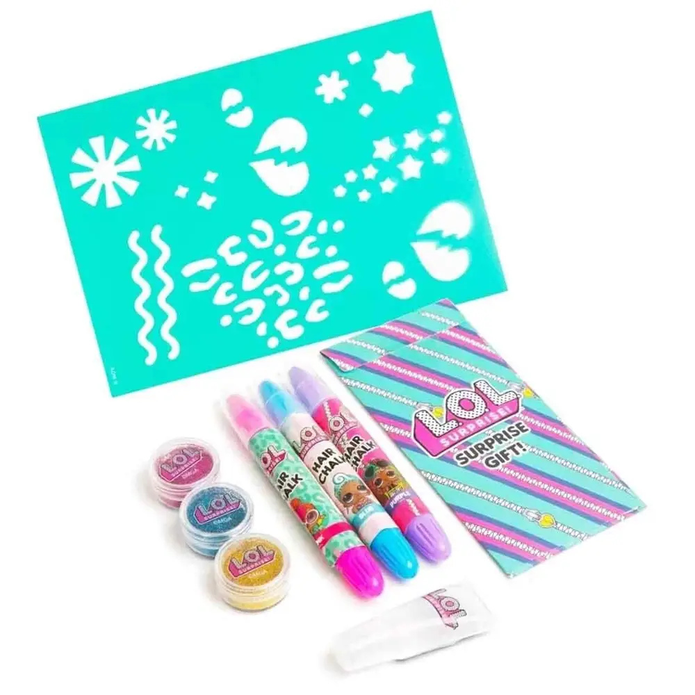 78067 SUN-RMS-HOBİ SET LOL HAIR CHALKS LOL 4