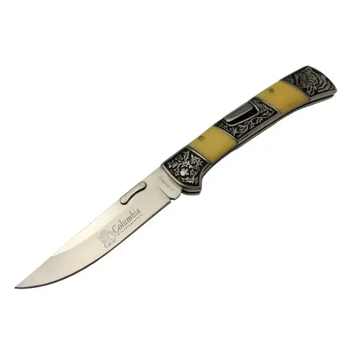 A 3159 C Kamp Çakı 24 cm - İşlemeli Saplı, Kemerlikli
