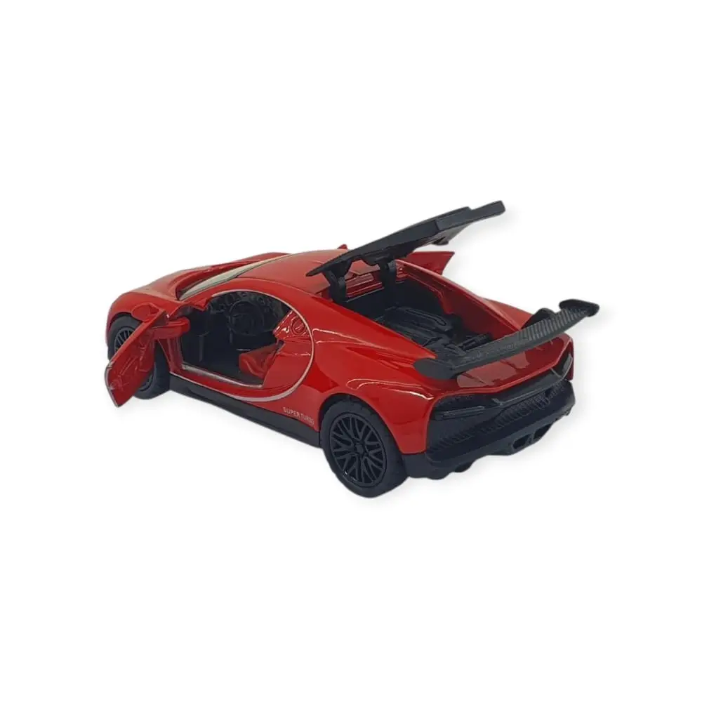 Çek Bırak Araba Metal - 3661C- Kırmızı - 1 ADET 3