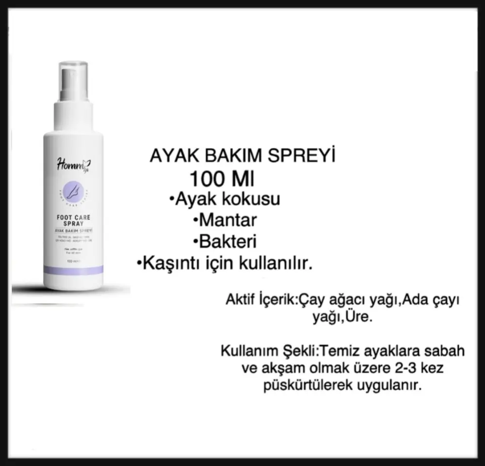 sel Ayak Koku Bakım Spreyi 2