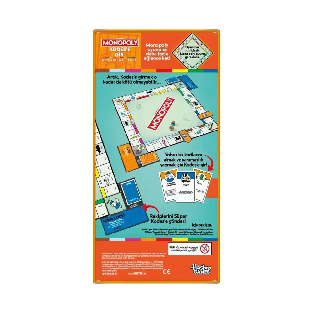 G0719 Monopoly Kodese Gir - Genişletme Paketi 3