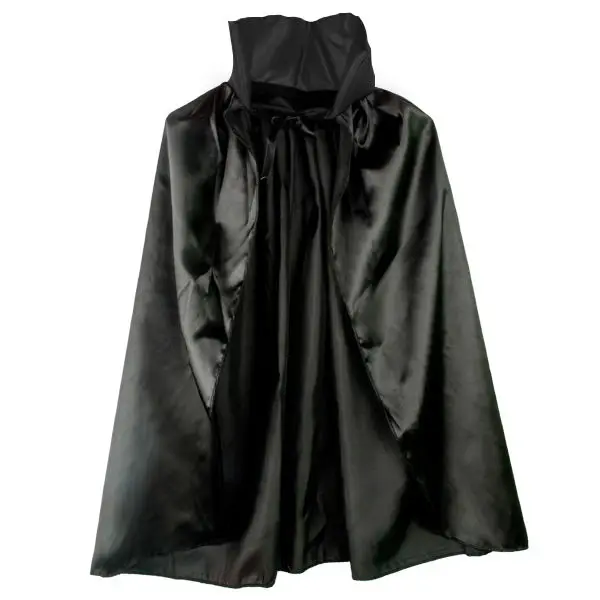 Çuk Boy Yıldız Saşları Star Wars Darth Vader Maskesi ve 90 cm Pelerin Seti Siyah 3