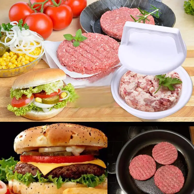 Hamburger Yapma Aparatı- Hamburger Pres Ve Köfte Kalıbı 4