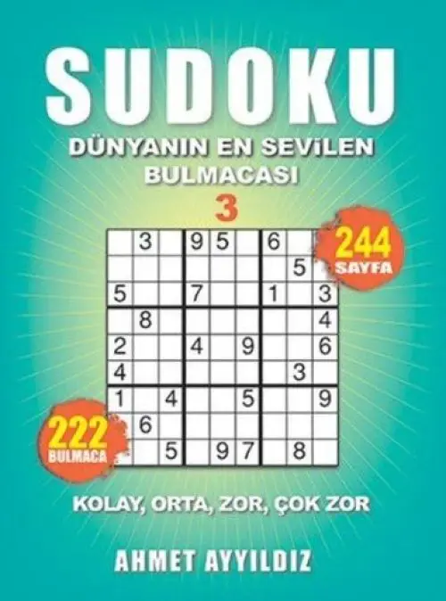 Sudoku Dünyanın En Bulmacası 3