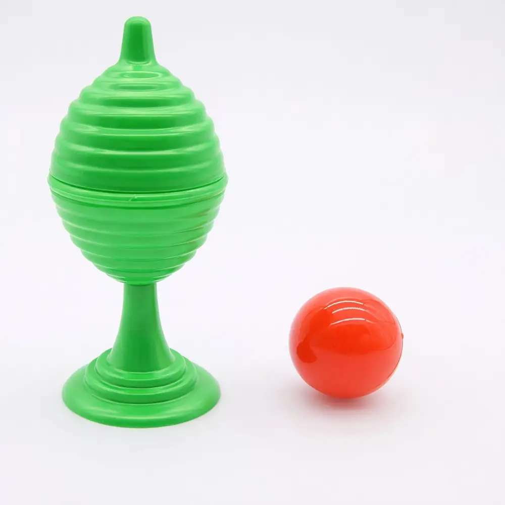 Yeşil Renk Sihirli Kupa Top Kaybetme Oyunu 7 cm 3