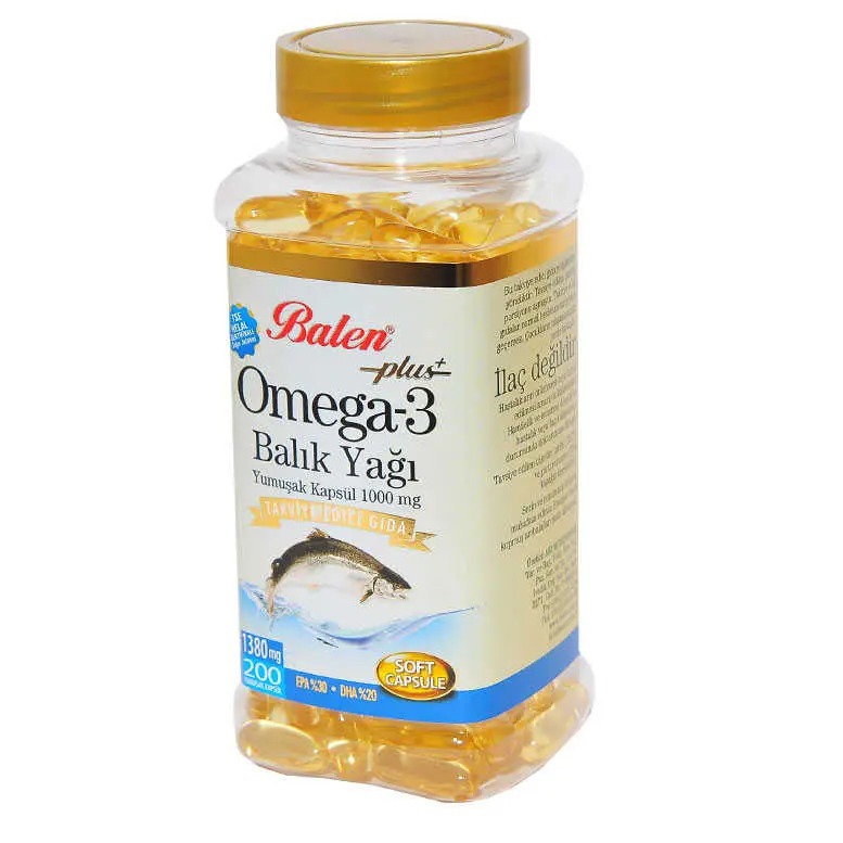Omega 3 Plus+ Balık Yağı Yumuşak 200 4