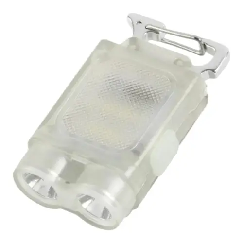 F.B.I V15 EDC El Feneri 1200LM Anahtarlık Işık Tip-C Şarj Edilebilir Taşınabilir Mini Torcıknatıs Klips Ile Kamp Cep Fener