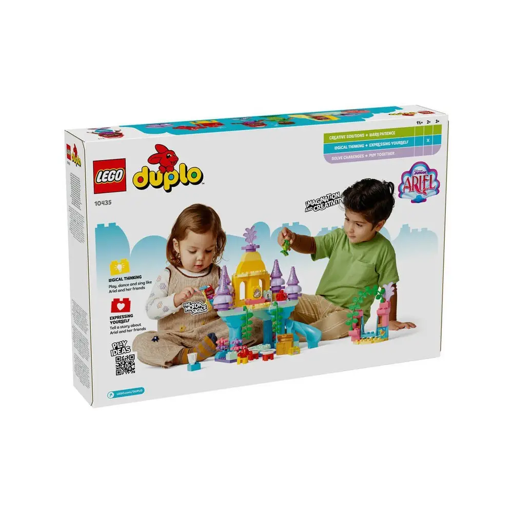 10435 Lego Duplo in Sihirli Su Altı Sarayı 116 parça +2 yaş 5