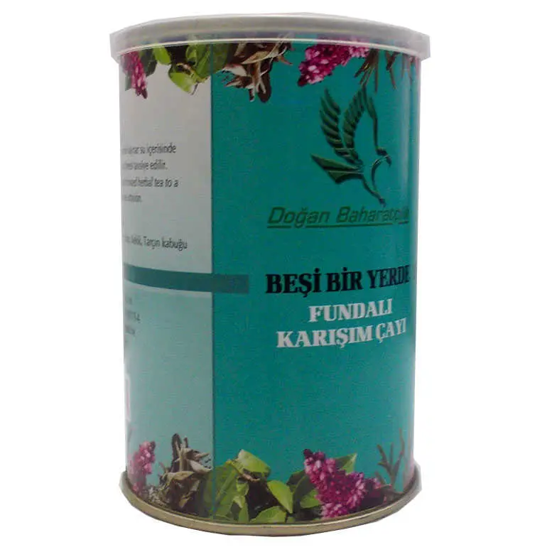 Beşi Bir Yerde Çay 100 Gr Teneke Kutu 4