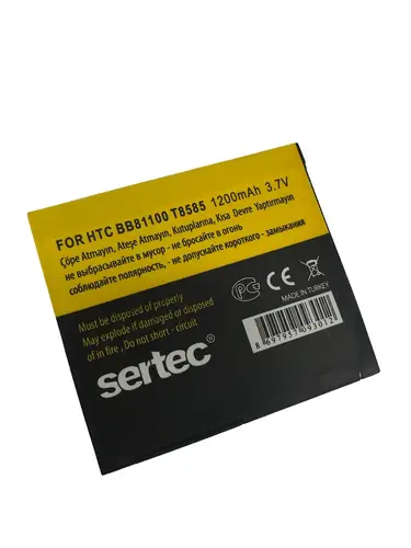 SERTEC - HTC T8585 Hd 2 Leo 100 / BB81100 Uyumlu Bat