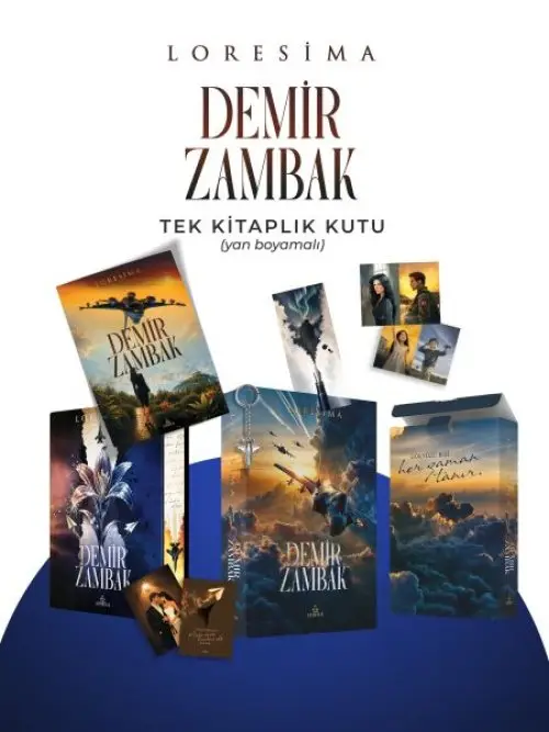 Demir Zambak 1 - Tek lık Kutu Yan Boyamalı