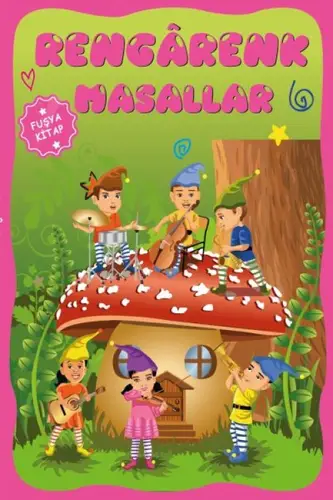Çuklar için Hayal ve Odak Geliştirici Rengarenk Masallar Fuşya