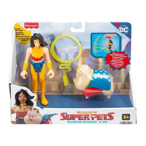 HGL01 Imaginext DC League of Super Pets - Kahramanlar ve Hayvanlar