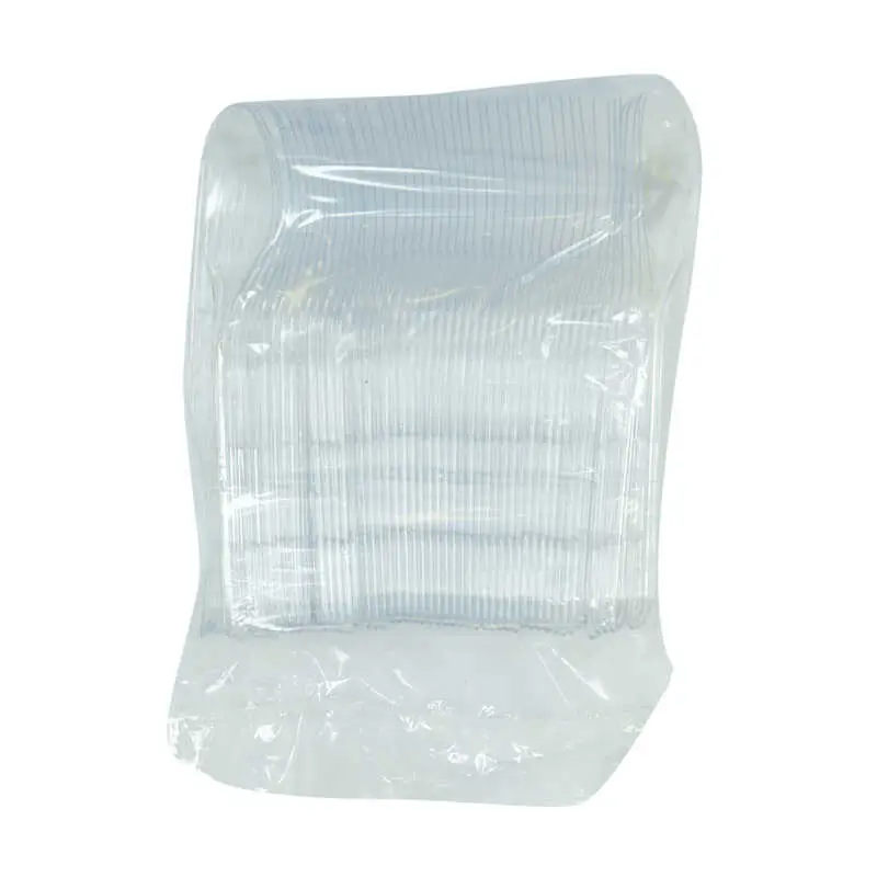 Lüks Kaşık Sert Plastik Çorba Kaşığı 1654 mm Şeffaf 100 Adet 1 Paket 3