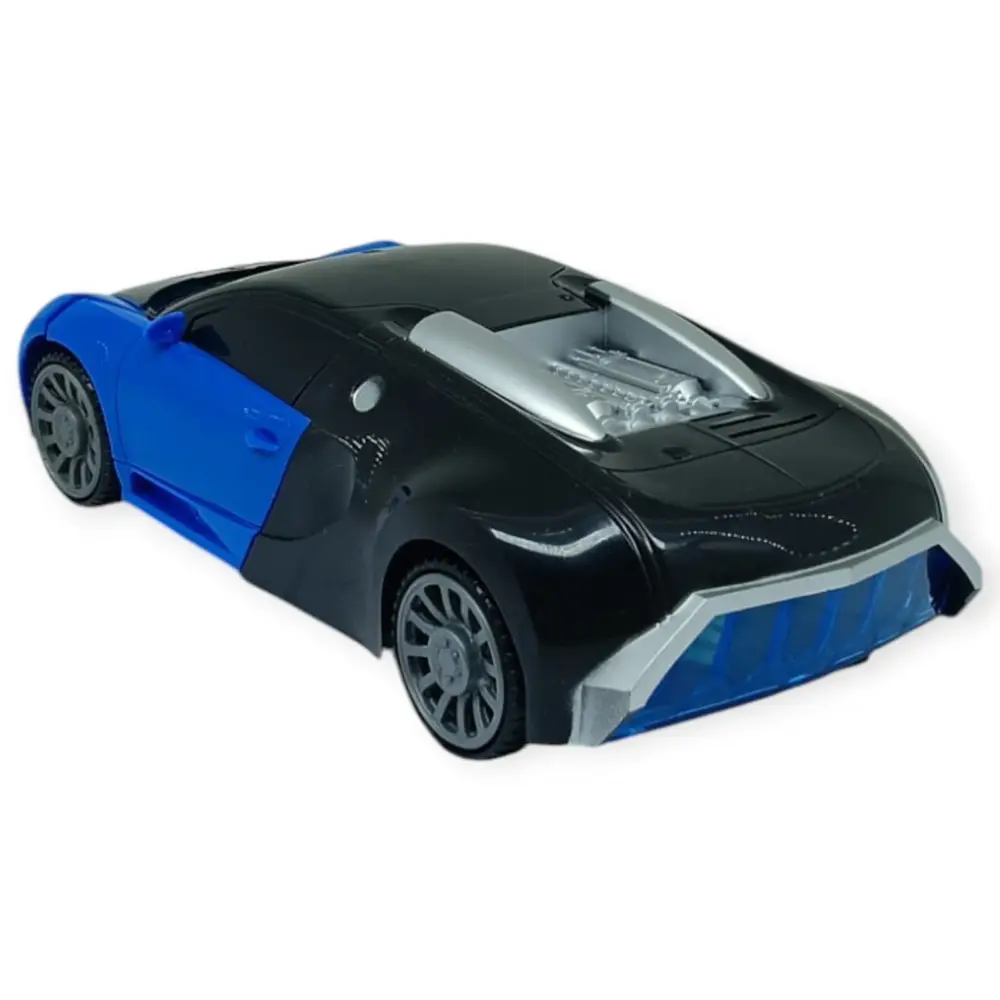 Robota Dönüşen Araba - Pilli Yerde Gezen Spor Araba - AK-839 - 1 ADET 5