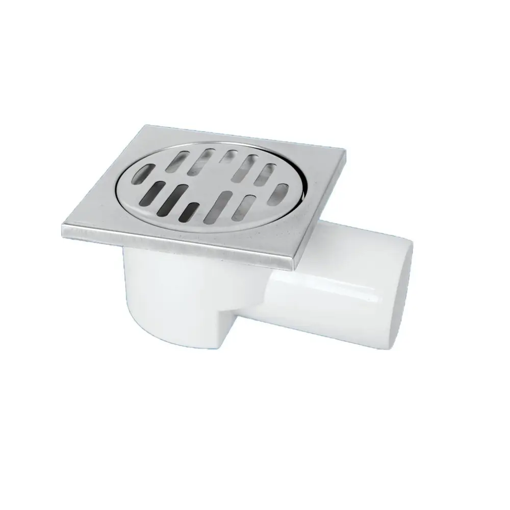 Gama Melez Yer Süzgeci 50 mm Yandan Çıkışlı 10x10 cm