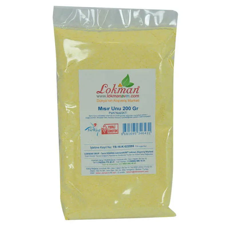 Mısır Unu 200 Gr Paket 3