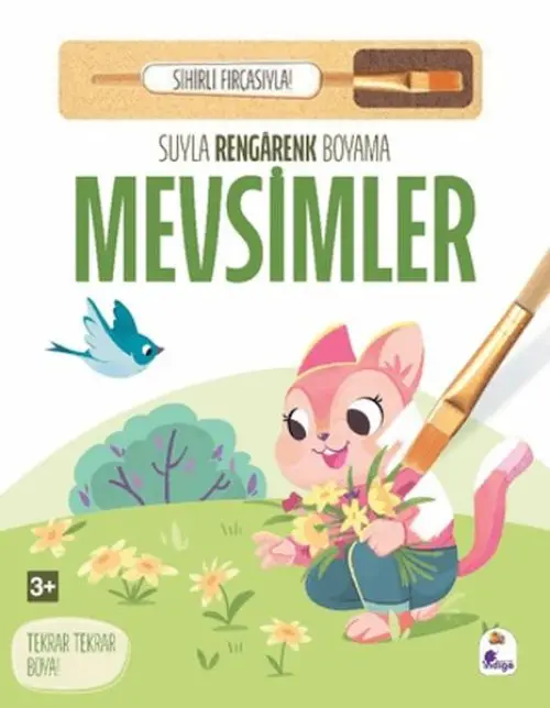 Suyla Rengarenk Boyama - Mevsimler (Sihirli Fırçasıyla)