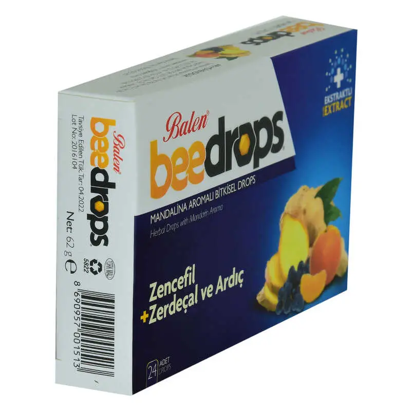 Mandalina Aromalı sel Drops 24 Adet 5