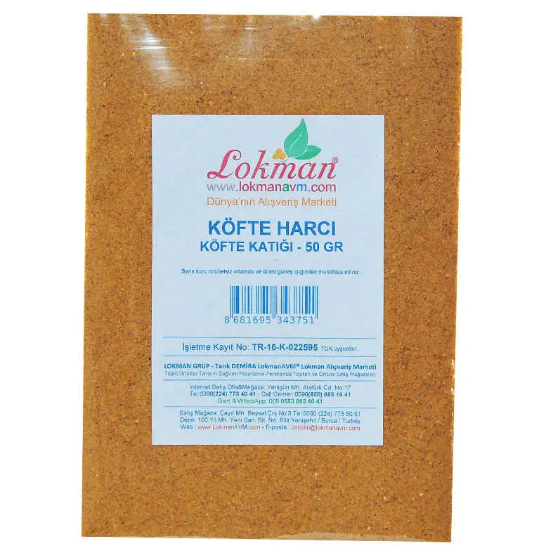 Köfte Harcı Baharat Karışımı 50 Gr Paket 3