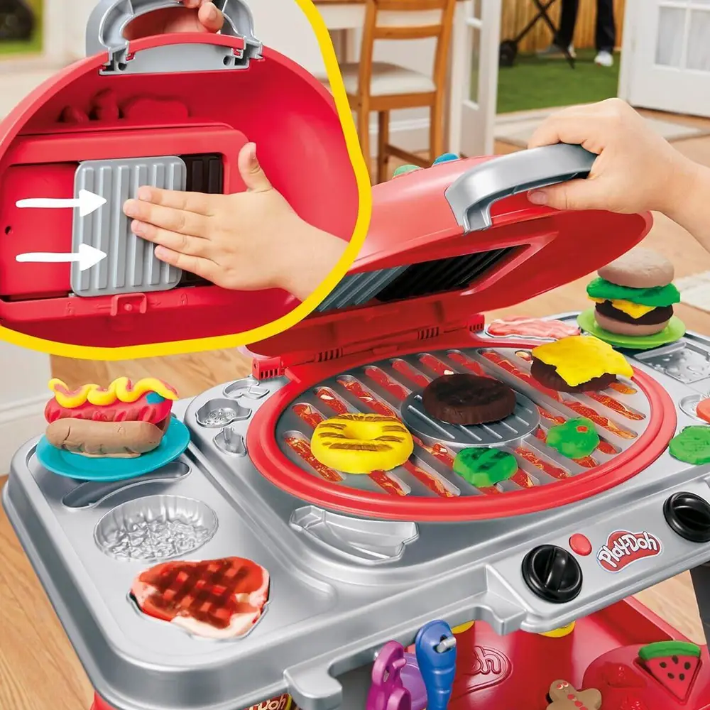 G0500 Play-Doh Cızırtılı Izgara Oyun Seti +3 yaş 3