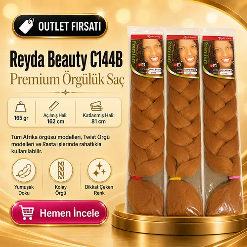 3 Paket / Afrika Örgüsü Ve Rasta İçin Sen C144B