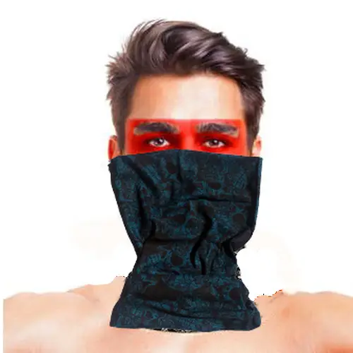 Baf Bandana Çoklu Kafatası Mi Siyaaske