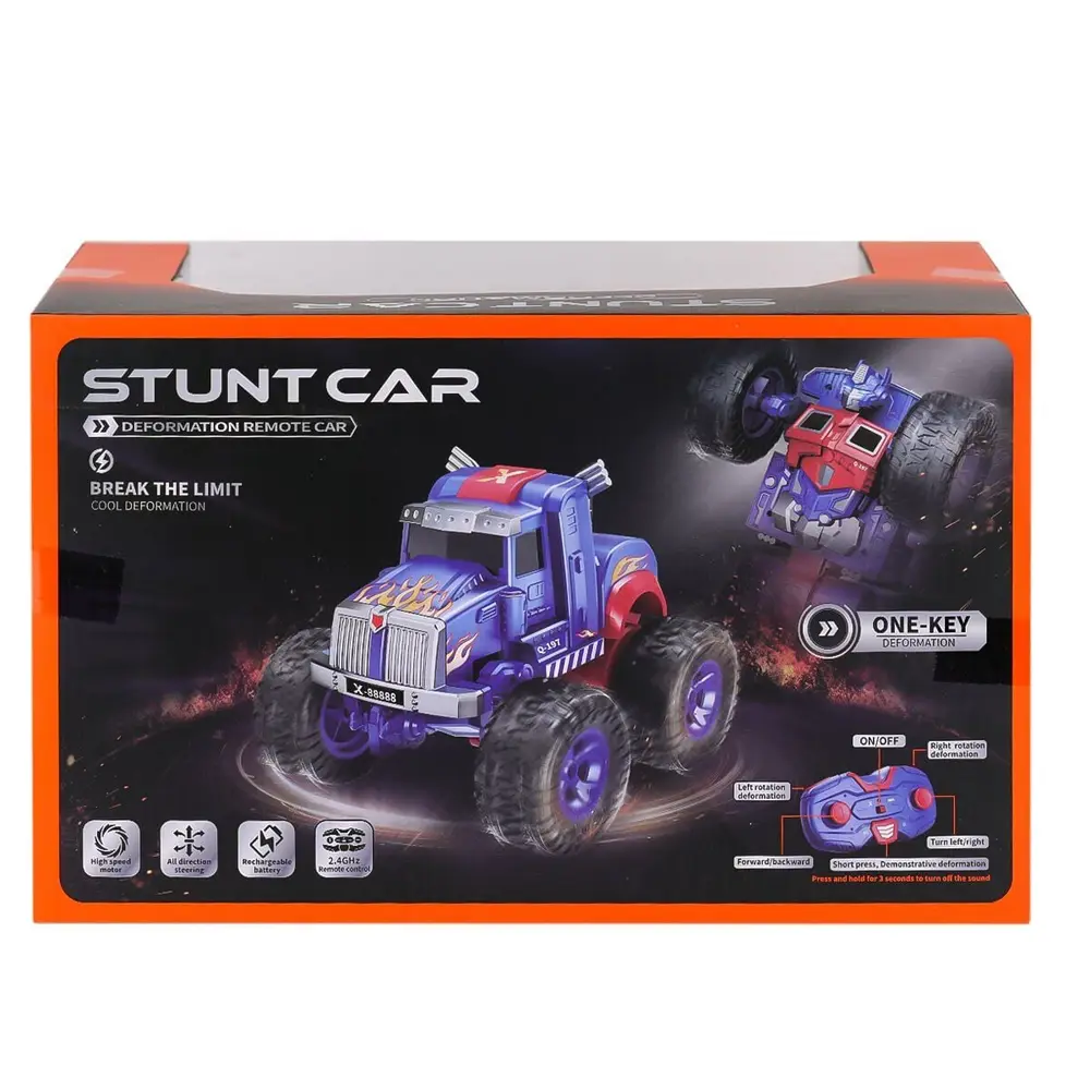 KS-20Y Kumandalı Şarjlı Robota Dönüşebilen Kamyon -Can Oyuncak 3