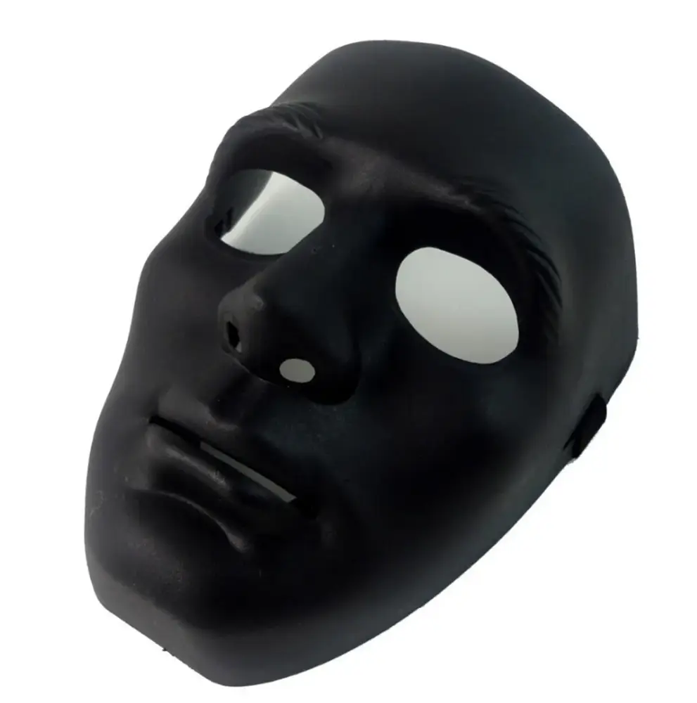 Siyah Renk Hip Hop Anonim Jabbawkeez Dans Maskesi 18x19 cm 5