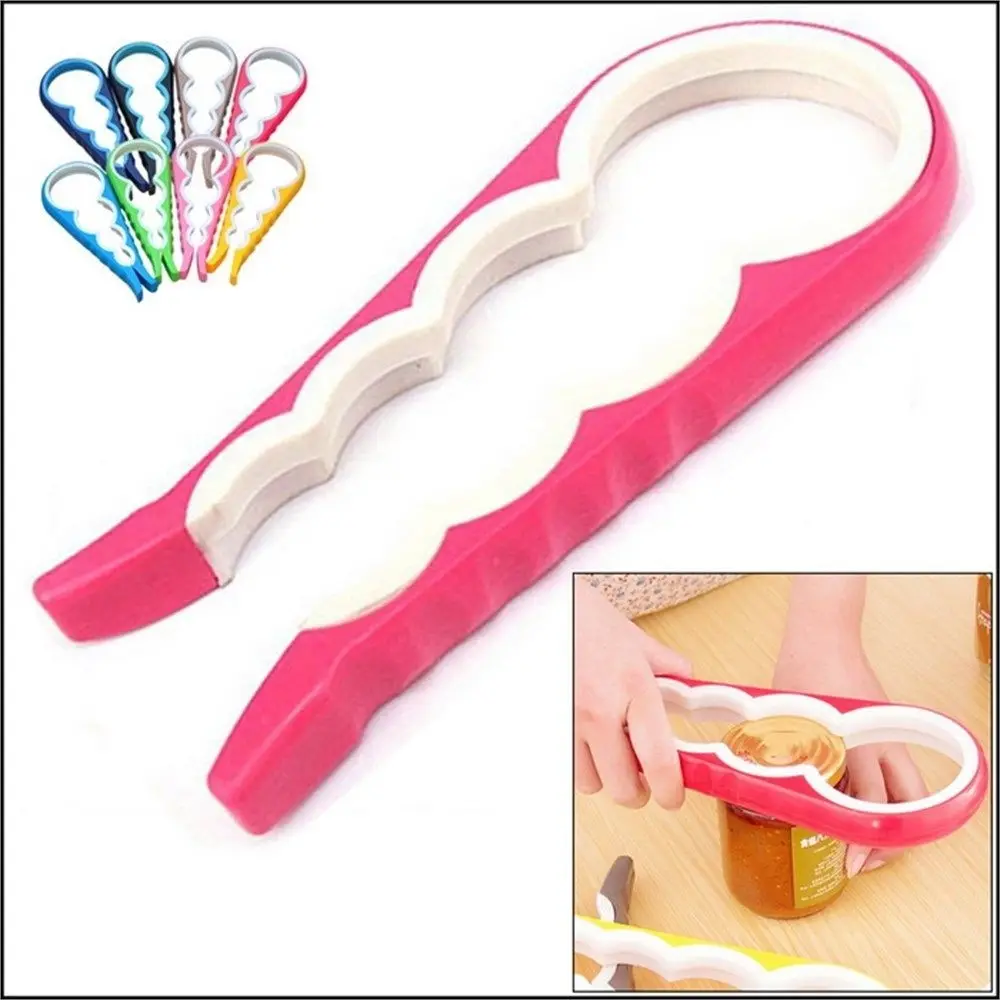 4 Fonksiyonlu Plastik - Şişe Kanoz Kapağı Açma Aparatı 3