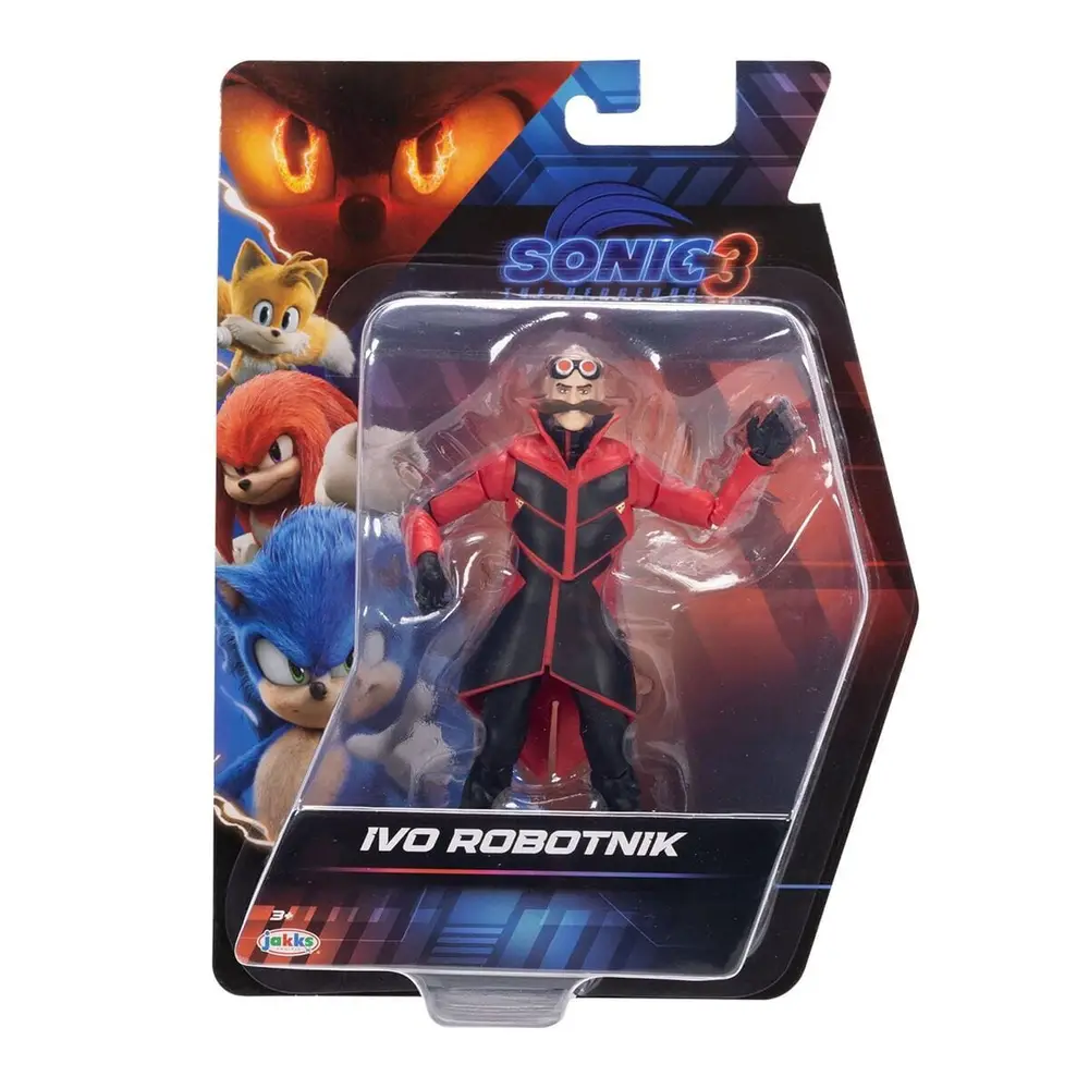 JKSON42398 Sonic 3 Movie Ivo Robotnik Figür 13 cm 5