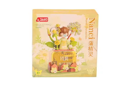 HK113 JAKİ KARAHİNDİBA MÜZİK KUTUSU 144 PARÇA BLK OYUNCAK