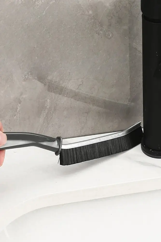 5 Adet İnce Kıl Fırça Banyo Mutfak Pencere Oluk Klozet Kenarı Kisli Detay Temizleme Fırçası 4
