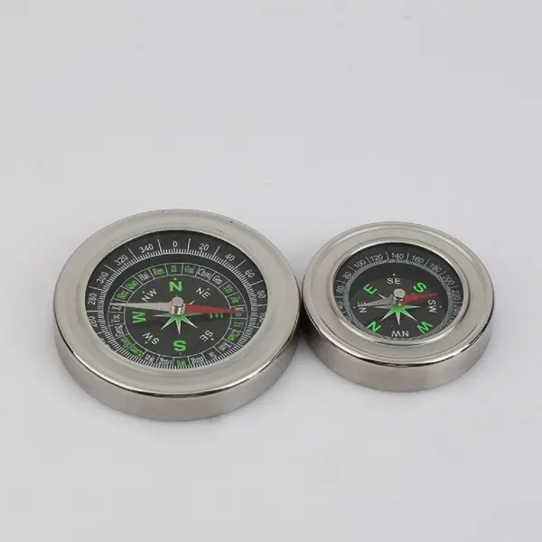 Yuvarlak Metal Kasa Dalı Pusula 80mm 3