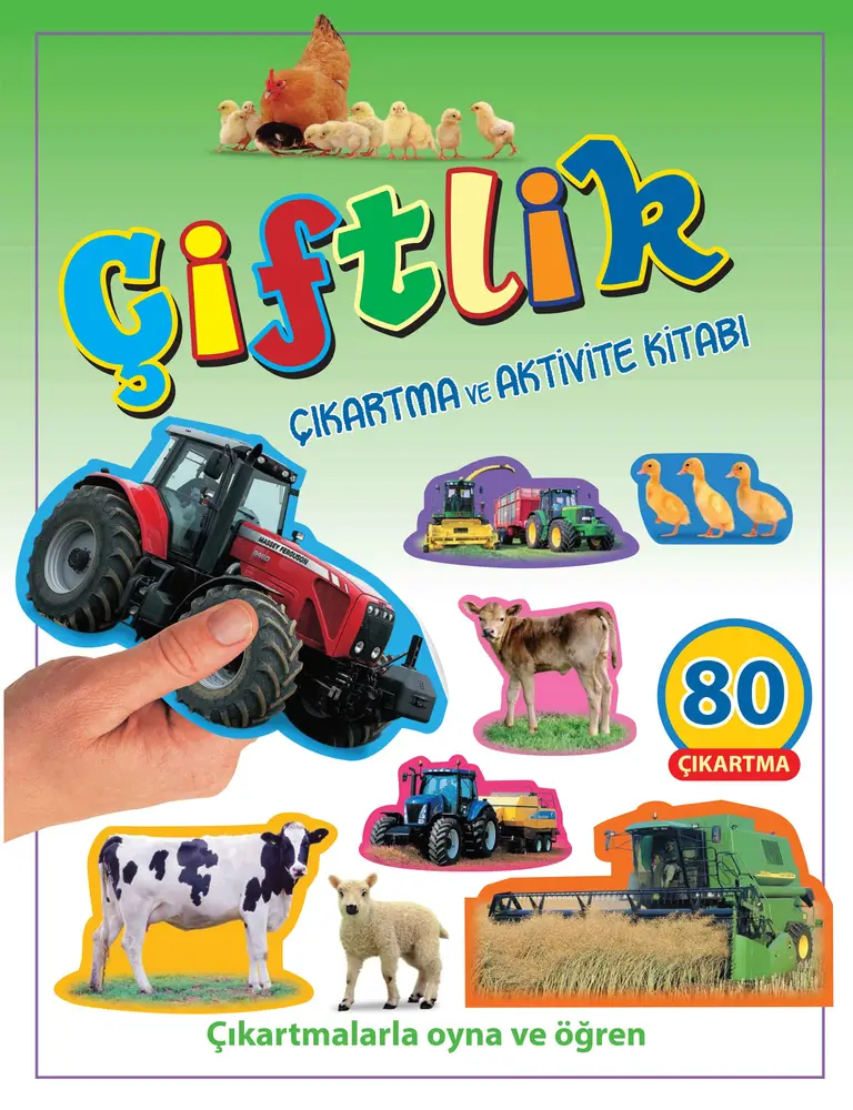 Çiftlik - Çıkartma ve Aktivite Kitabı