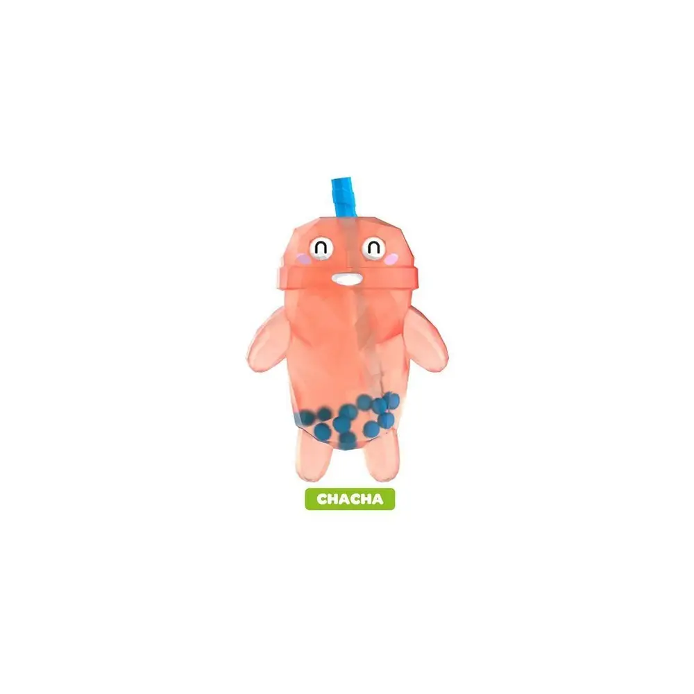 12387 SUN-BTF-FİGÜR BUBBLE TEA CRYSTAL BOBA PALS SERIES 14CM 6A 5