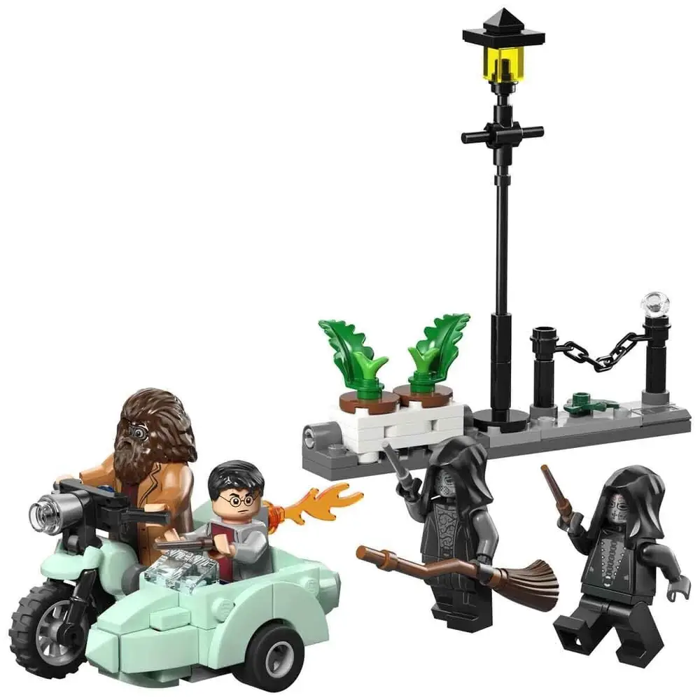 76459 Lego Harry Potter Hagrid ve Harrynin Privet Drive Kaçışı 124 parça +8 yaş 2