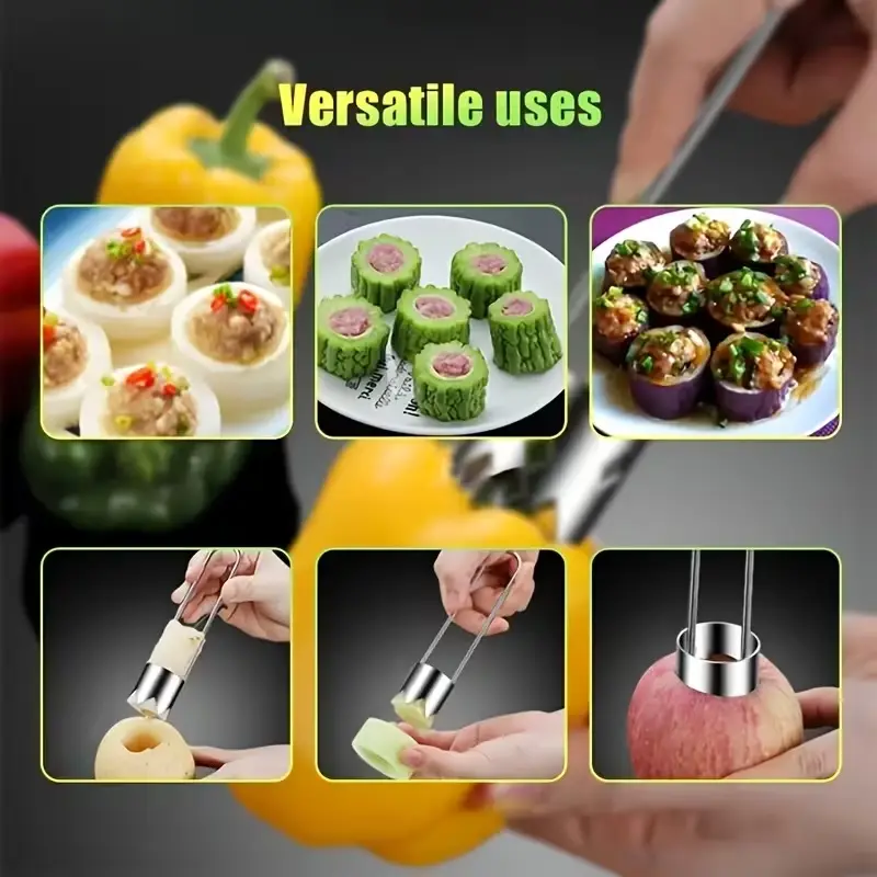 Paslanmaz Çelik Sebze Meyve Oyacağı 5