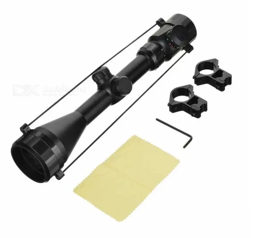 3-9x50eg Yüksek Kaliteli Çift Işık Kırmızı Yeşil Kaynaklı cılık Dürbün 3
