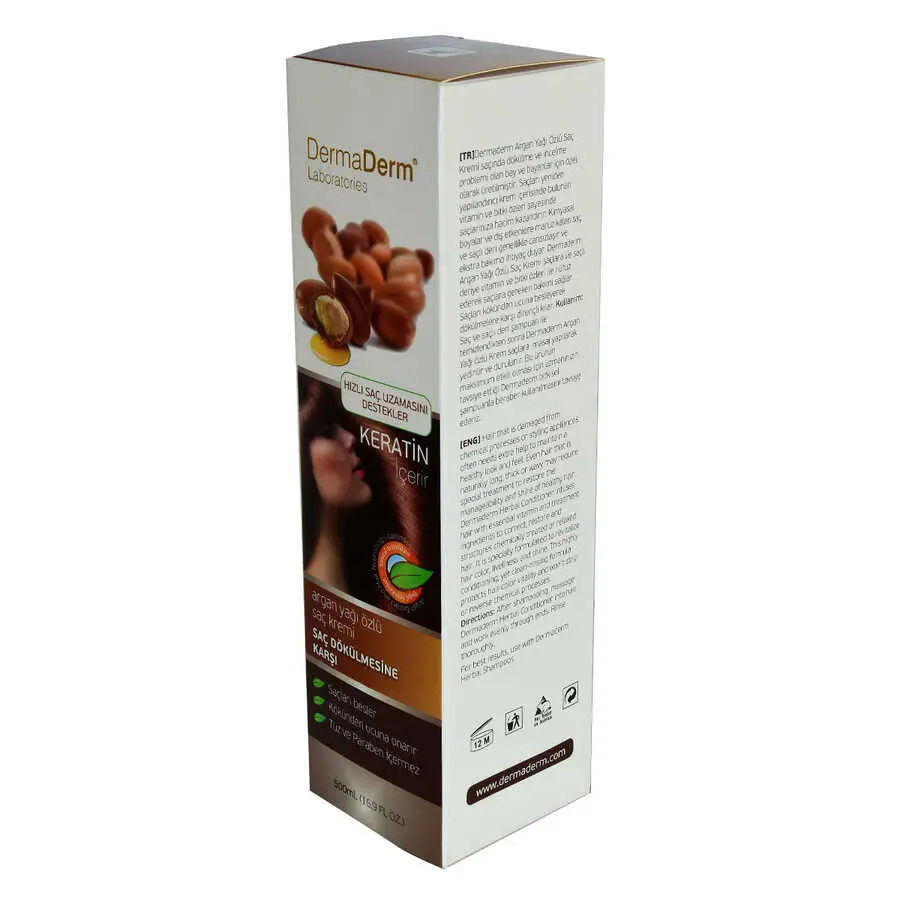 Argan Yağı Özlü i Keratinli (Tuz ve Paraben İçermez) 500 ML 5