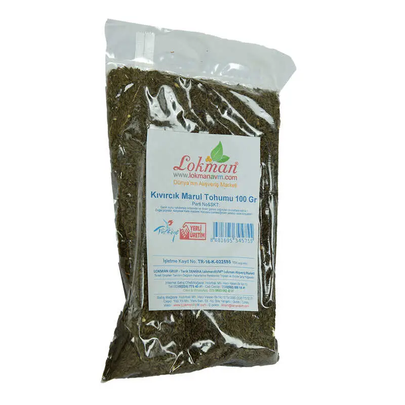 Marul u Doğal Kıvırcık 100 Gr Paket 4