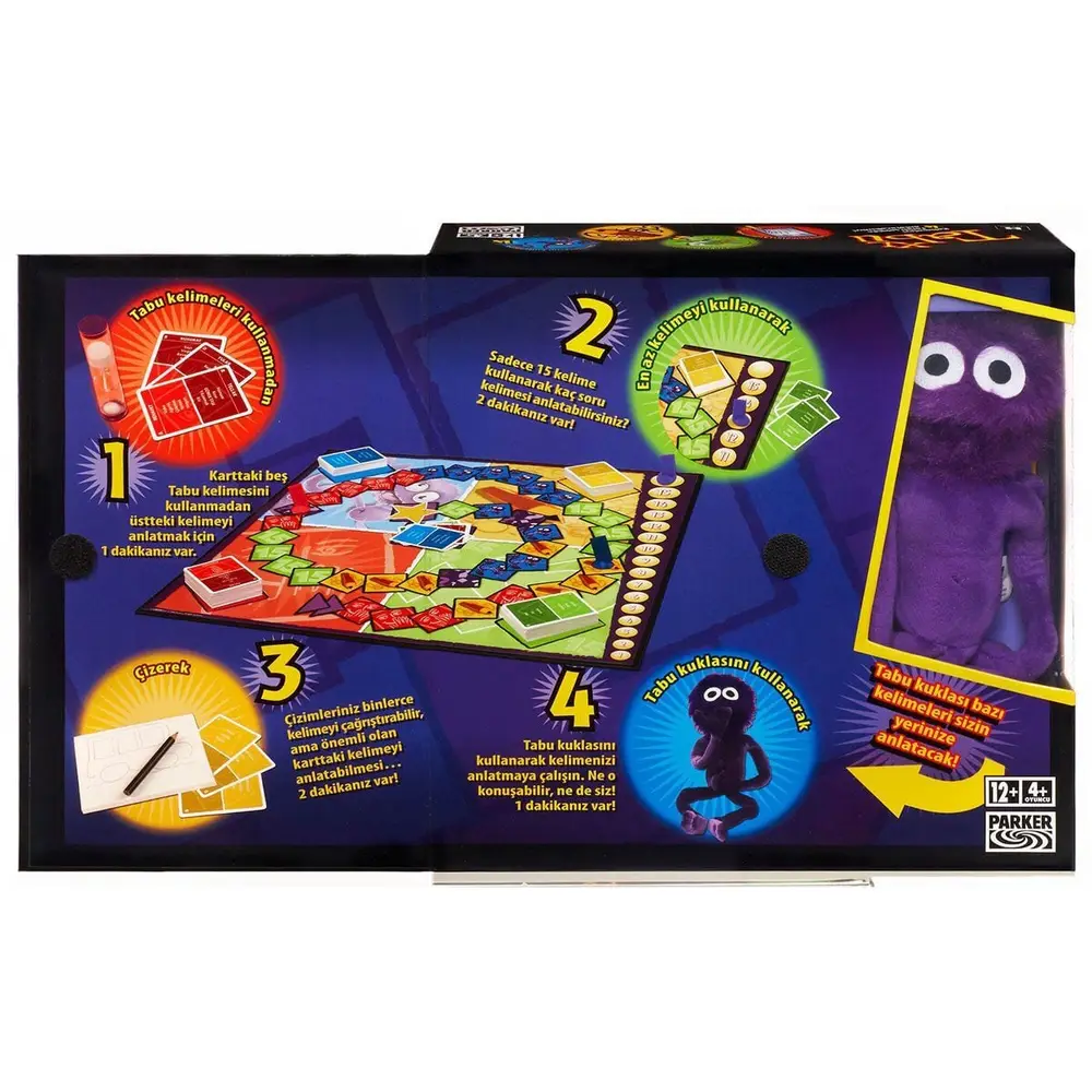 04199 Hasbro - Tabu XL +12 yaş 2